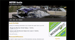 Desktop Screenshot of motoraustin.com