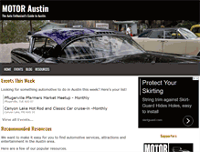 Tablet Screenshot of motoraustin.com